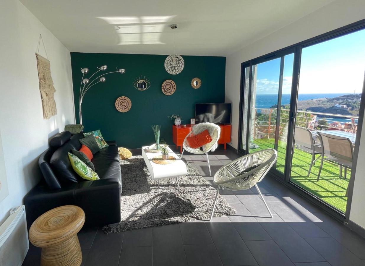 Residence Costa Vermella, Vue Mer Et Montagne Au Calme Cerbère Buitenkant foto